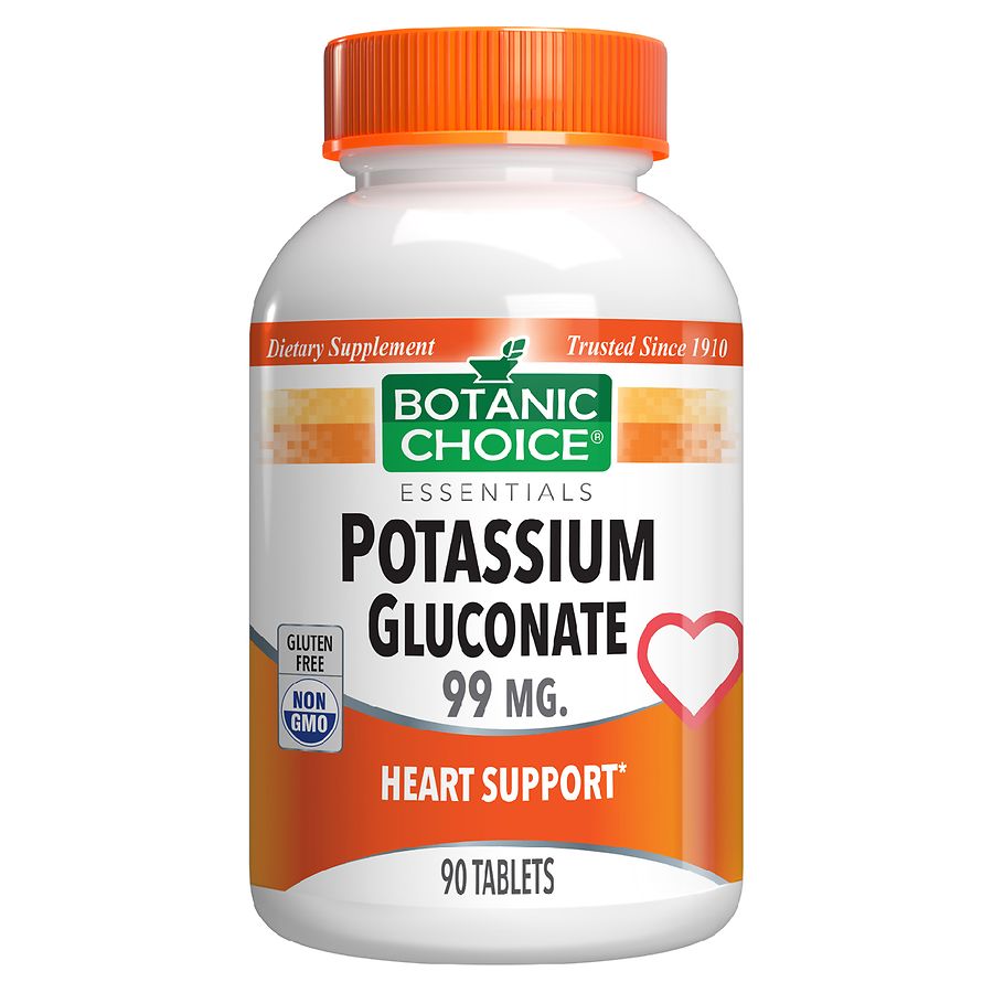 Botanic Choice Potassium 99 mg Tablets Walgreens