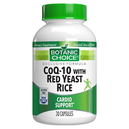 Botanic Choice CoQ-10 with Red Yeast Rice