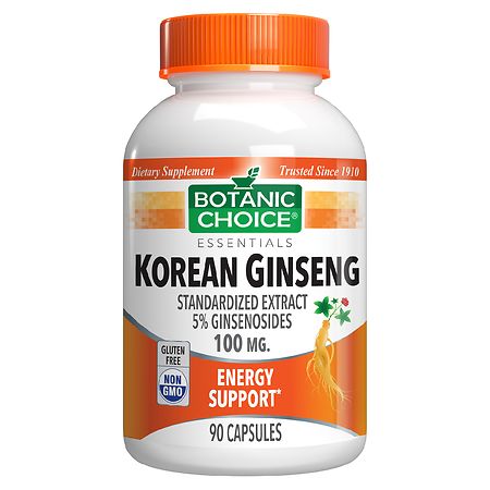 Botanic Choice Korean (Asian) Ginseng 100 mg