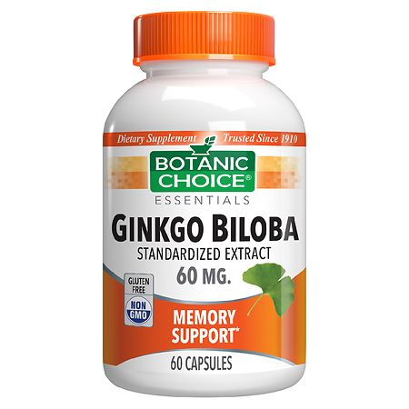 Botanic Choice Ginkgo Biloba Extract 60mg