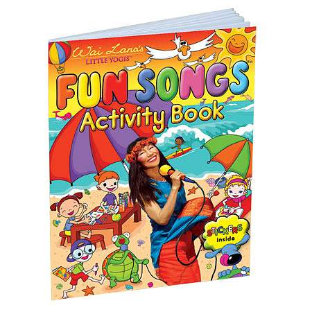 Wai Lana Little Yogis Fun Songs Activity Book