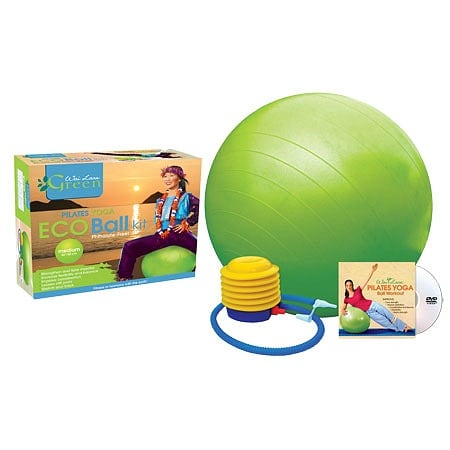 Wai Lana Pilates Yoga Eco Ball Kit with DVD
