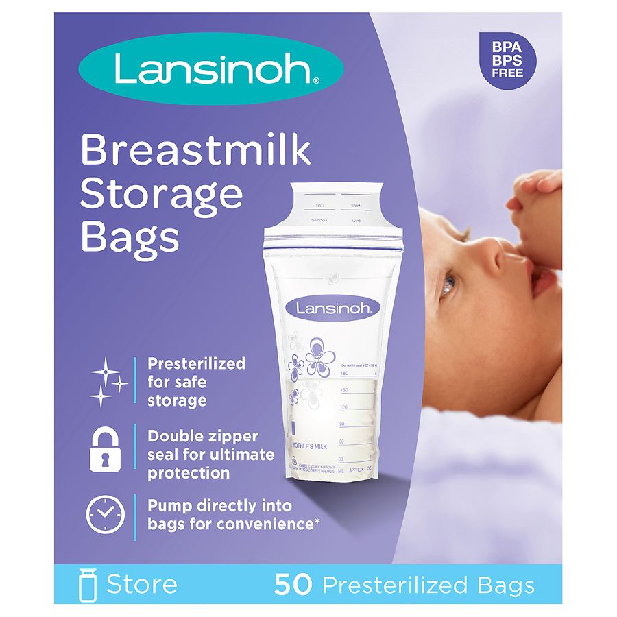 Lansinoh Breastmilk Storage Bags  Walgreens