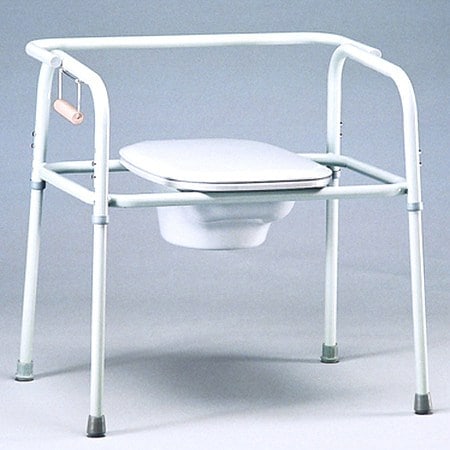 TFI Medical Bariatric Heavy Duty Commode with Elongated Seat