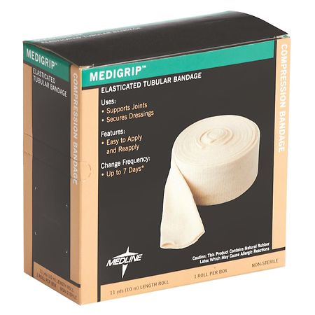 Medline Medigrip Elasticated Tubular Support Bandage 3 Inch