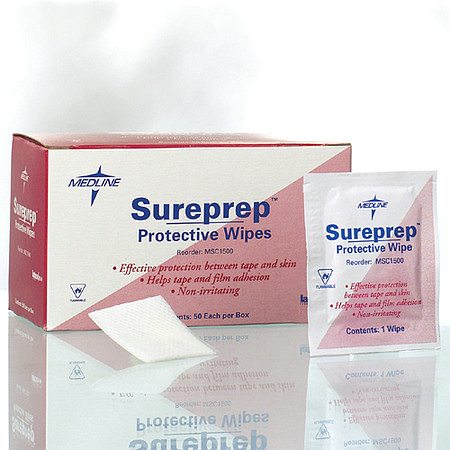 Medline Sureprep Protective Wipes
