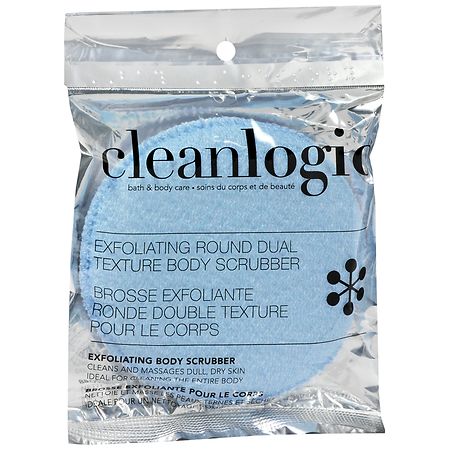 Cleanlogic Exfoliating Round Dual Texture Body Scrubber