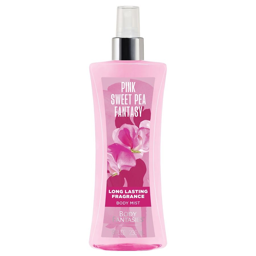 Body Fantasies Signature Fragrance Body Spray Pink Sweet Pea Fantasy