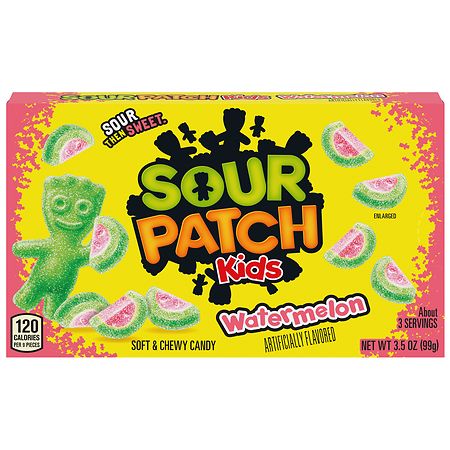 Sour Patch Kids Soft & Chewy Candy Watermelon