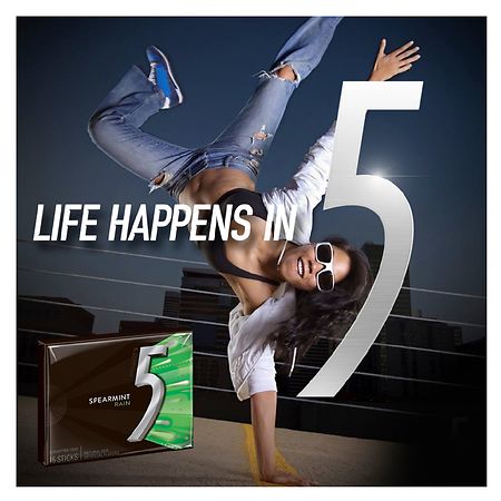 Five Gum- Life Happens in Five - WNW
