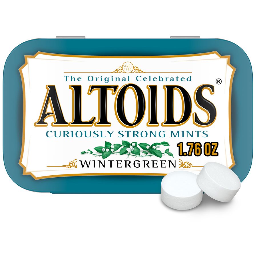 Altoids Sugar Free Breath Mints Wintergreen Walgreens