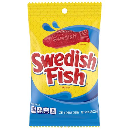 Swedish Fish Soft & Chewy Candy Berry