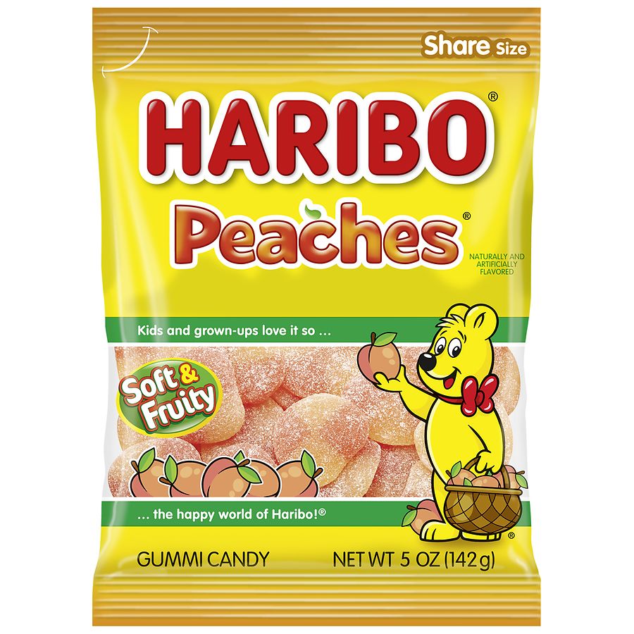 Haribo Peaches Gummi Candy