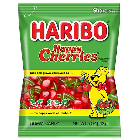 Haribo Twin Cherry Gummi Candy