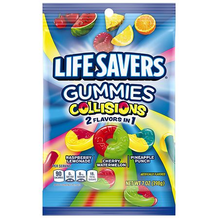 LifeSavers Collisions Gummies Candy Bag
