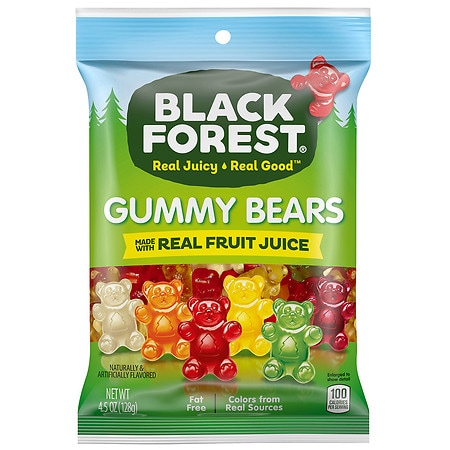 Honey Gummy Bears 6 oz, Gluten Free Candy