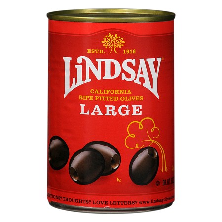 Lindsay Large California Ripe Pitted Olives
