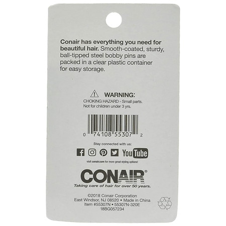 Save on Conair Secure Hold Bobby Pins Brown Order Online Delivery