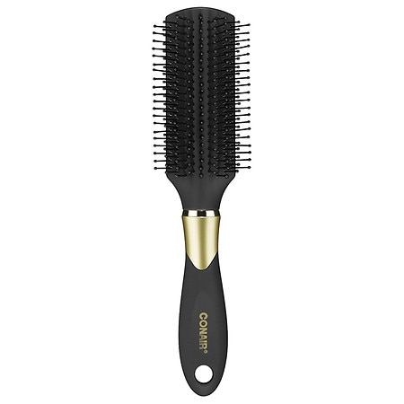 Conair Teasing Thumb-Grip Nylon Brush & Volume Comb Set Simulated