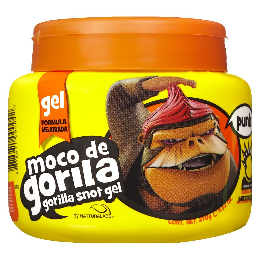  Moco de Gorila Gorilla Snot Hair Gel, Mini Punk