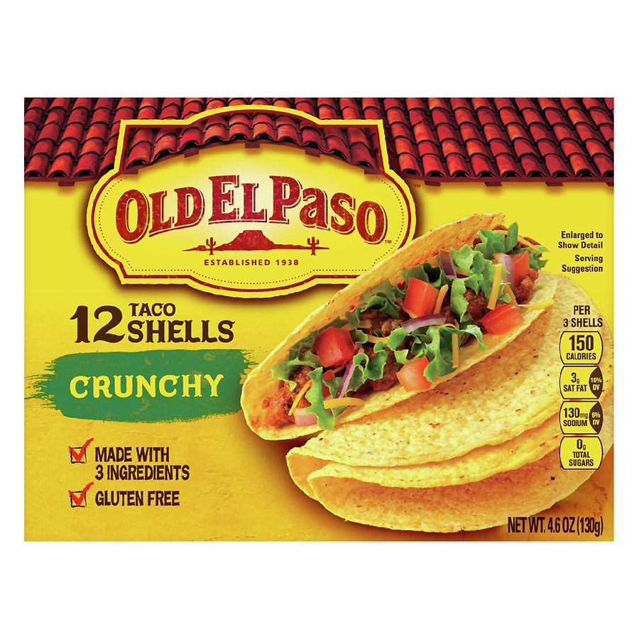 Old El Paso Taco Shells | Walgreens