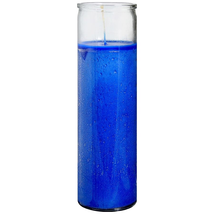 St. Jude Prayer Candle 8.25 inch Blue