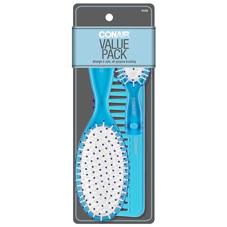 Conair Brush & Comb Value Pack Assorted