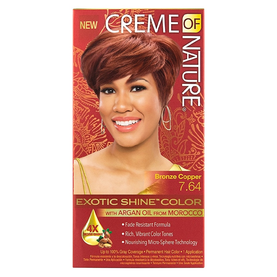 Creme Of Nature Exotic Shine Color Bronze Copper 7.64 | Walgreens