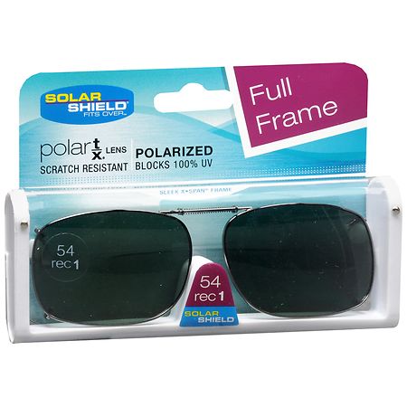 Solar Shield Fits Over Metal Polarized 54 Rec 1 Clip On Sunglasses