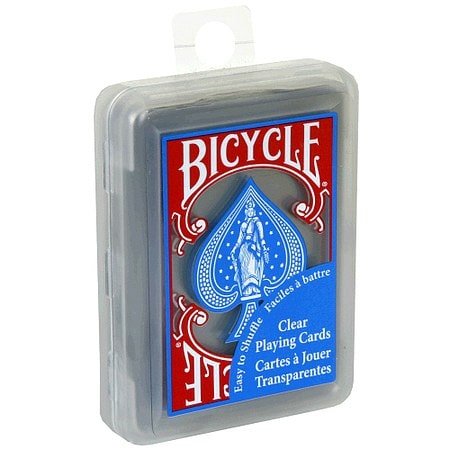 Single Blue Deck Standard Playing Cards (Wide Size, Regular  Index) : Toys & Games