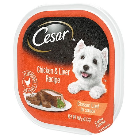 Cesar chicken dog food sale