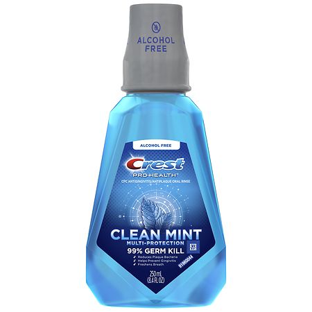 Crest Pro-Health Multi Protection Oral Rinse Clean Mint - 8.4 fl oz