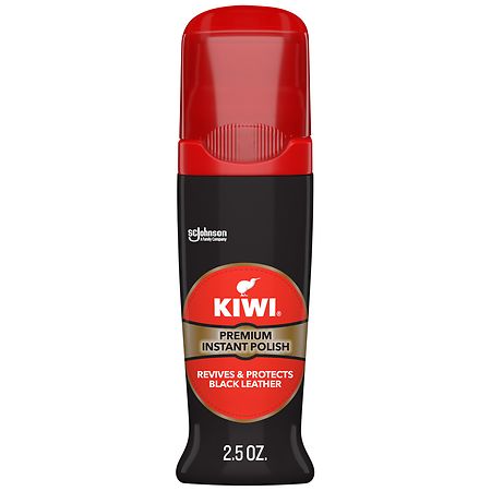 Kiwi Instant Shine & Protect Liquid Shoe Polish Black