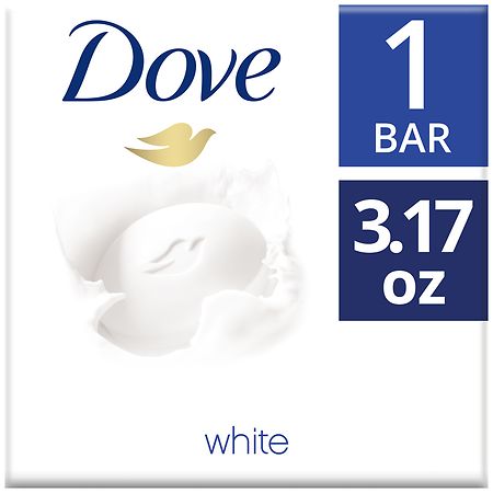 Dove 61424 3.17 oz. White Beauty Bar Bath Soap - 48/Case