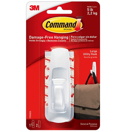 Command Picture Ledge, 1 Ledge, 10 Strips/Pack (Holds 5 lb), Black