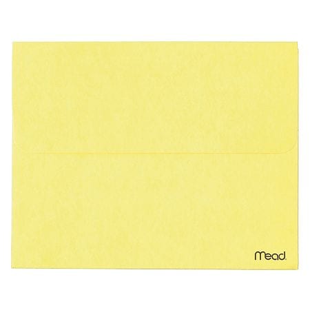 Mead Brite Wallet Letter File 9 1/ 2" x 11" Assorted