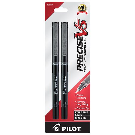 Pilot Premium Rolling Ball Stick Pens Black Ink