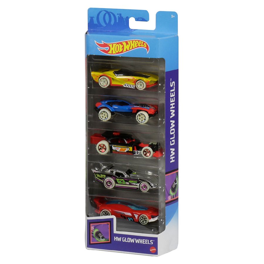 Hot Wheels 9-Pack of 1:64 Scale Toy Cars Including 1 Exclusive Vehicle,  Collectible Set (Styles May Vary)