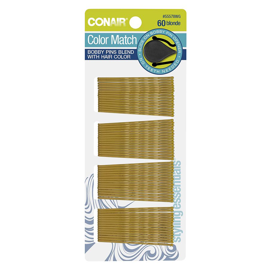 Conair Styling Essentials Bobby Pins Blond