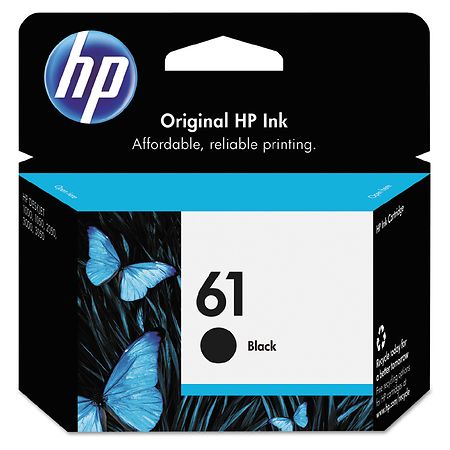HP Ink Cartridge 61 Black