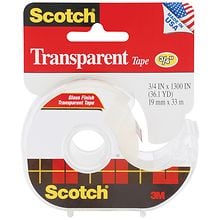 3M Scotch Tape Gift Wrap Satin Finish .75 X 300 Inch ea - 3 pk