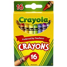 10 ct. Triangle Jumbo Crayons - Washable Triangular Crayons