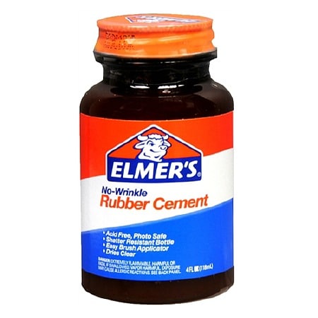 Elmer's No-Wrinkle Rubber Cement