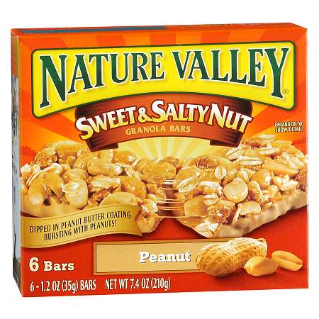 Nature Valley Sweet & Salty Nut Granola Bars Peanut