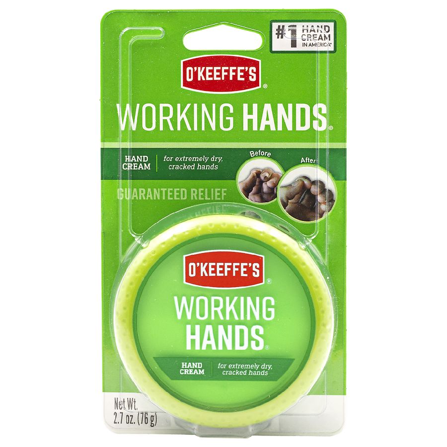  O'Keeffe's Working Hands Hand Cream, For Extremely Dry, Cracked  Hands, 1 oz Tube, (Pack of 3) : Beauty & Personal Care