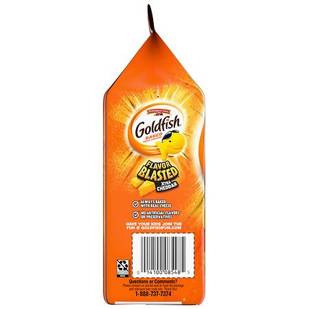 Goldfish Baked Flavor Blasted Xtra Cheddar - Produit Américain. 