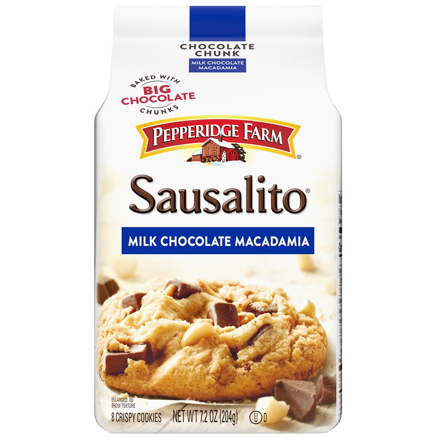Pepperidge Farm Sausalito Crispy Milk Chocolate Macadamia Nut Cookies