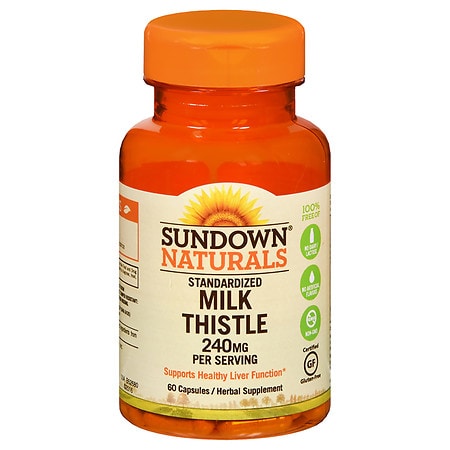 Sundown Naturals Naturals Milk Thistle Xtra, Capsules
