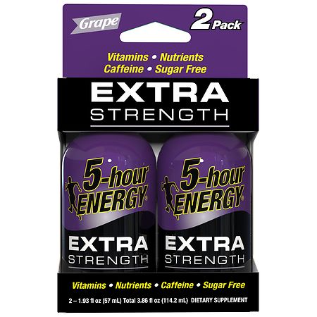 5-Hour ENERGY Shot, Extra Strength Grape