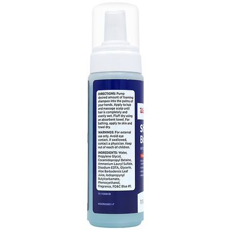 Walgreens Foaming Rinse-Free Shampoo & Body Wash